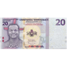 (177) ** PNew (PN45) Eswatini - 20 Emalangeni (2024)